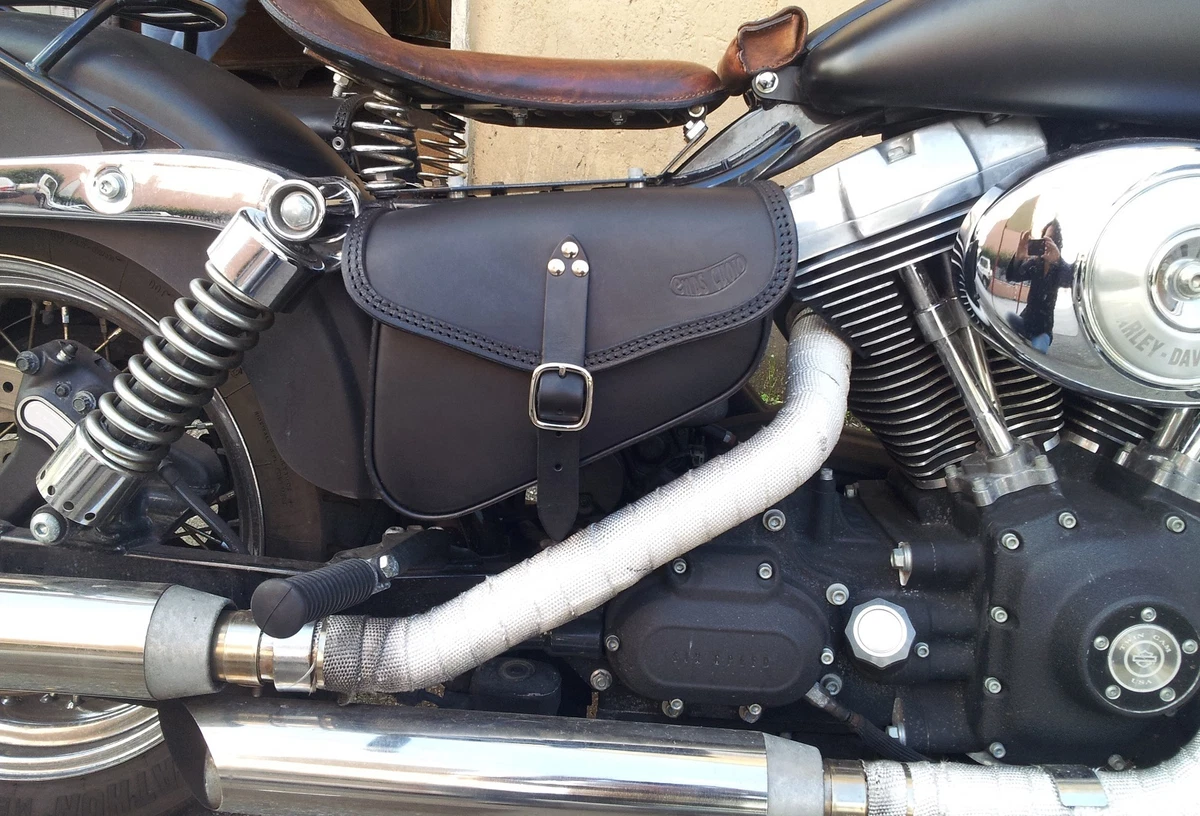 SADDLE BAG COVER BATTERY BAG FOR HARLEY DAVIDSON DYNA MODELS