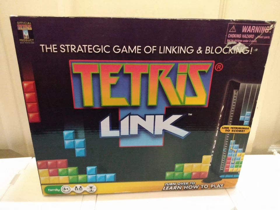 New In Open Box - Tetris Link Board Game 2011 TechnoSource Fully Complete Unused - Image 2 of 4