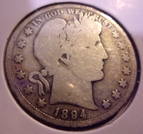 1894 P  Barber Half Dollar