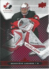 2018-19 Upper Deck Team Canada Juniors GENEVIEVE LACASSE #71 Exclusives 204/225