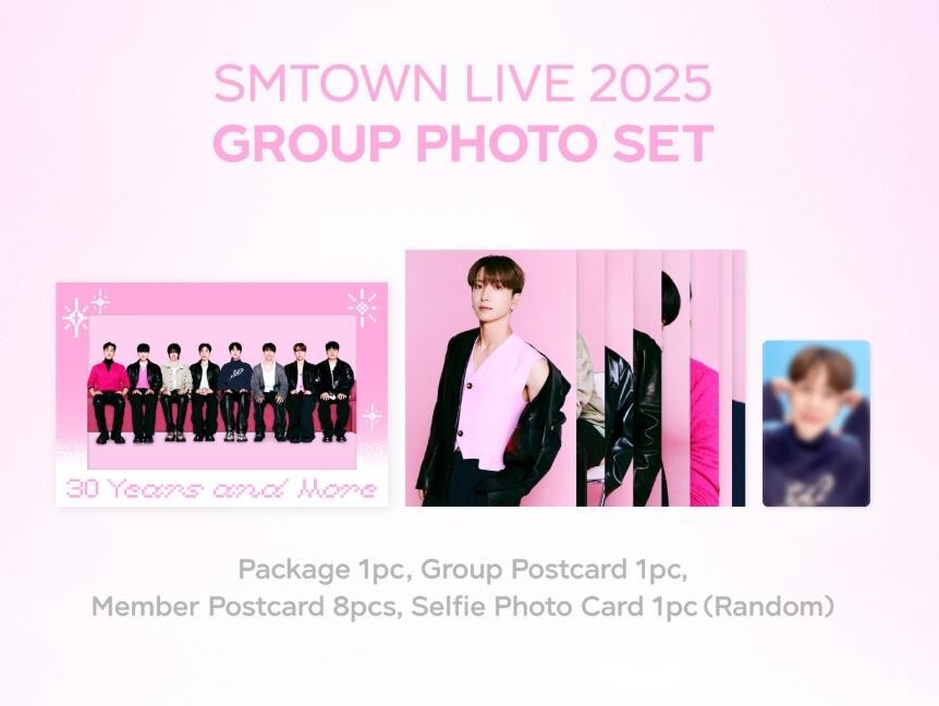 SMTOWN LIVE 2025 OFFICIAL GOODS SUPER JUNIOR GROUP PHOTO SET SMTOWN LIVE 2025 OFFICIAL GOODS SUPER JUNIOR GROUP PHOTO SET