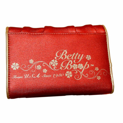 Trifold Red Women Wallet | Betty Boop Organizer Picture Holder