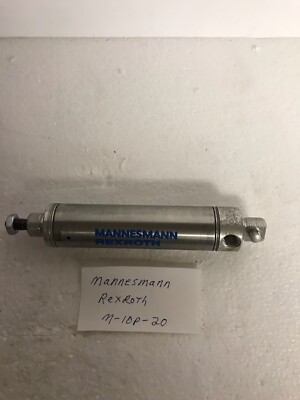 MANNESMANN REXROTH M-10P-20 PNEUMATIC AIR CYLINDER, USED -FREE SHIPPING-