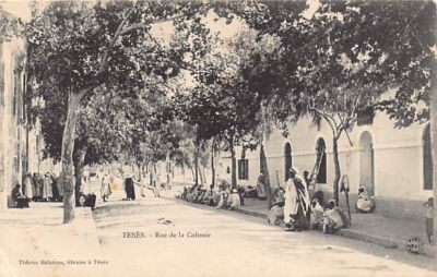 Algeria - TENÈS - Rue de la Colonie - Ed. Th. Balateau
