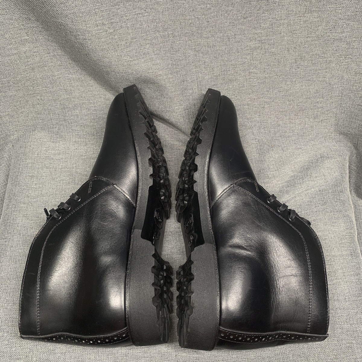 WORN ONCE Mens Allen Edmonds Tate Chukka Black Extralight Boots Size 9 D Men main image 3