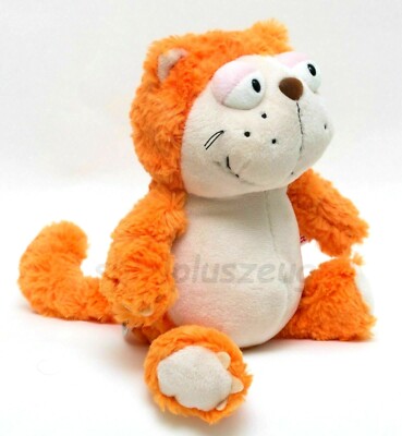Nici 39023 Comic Cats - Katze orange 15cm Schlenker Kuscheltier Stofftier NEU