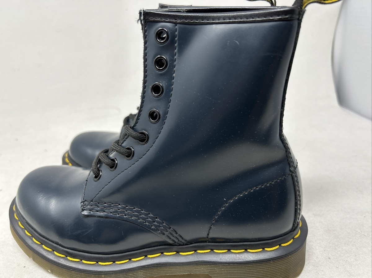 Athletic Shoes Doc Martens Marine Martens 1460 W Navy Blu Marin