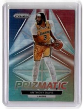 2022-23 Panini Prizm #17 Anthony Davis Prizmatic Prizms Silver