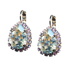 Mariana Earrings Adorable Moonlight  Violet Austrian Crystals My Treasures C...
