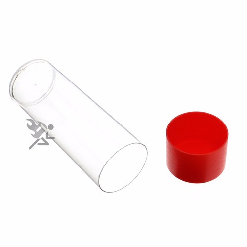 Tubo cápsula roja para todos los portamonedas AirTite ""T" de ajuste directo, paquete de 3 - Imagen 2 de 2