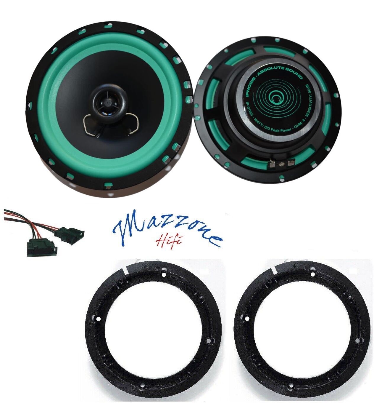 IPNOSIS IP-01165 KIT 2 CASSE AUDI A2 SEAT LEON SKODA FABIA VW CON/SUPP AUTO