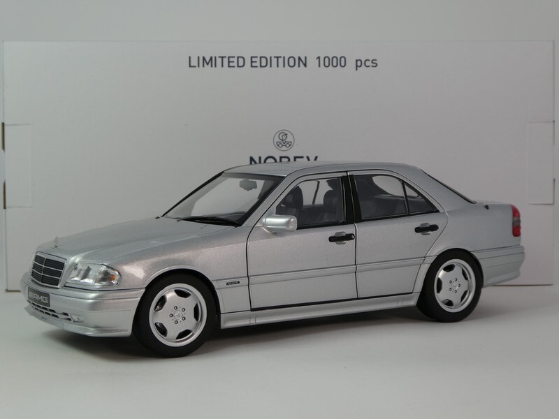 Norev Mercedes Benz C-36 AMG Silver Metallic 1993 1/18 Norev Mercedes Benz C-36 AMG Silver Metallic 1993 1/18