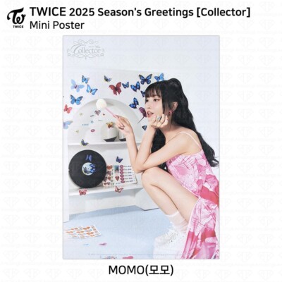 TWICE 2025 Season's Greetings Collector Official Mini Poster Diary