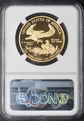 2019-W $50 American Gold Eagle - NGC PF70 Ultra Cameo - Moy Signed