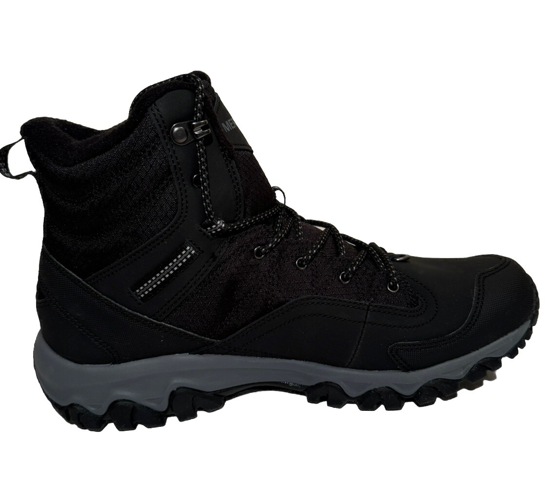 Merrell Men Thermo Akita Mid Wp J036441 Black Shoes Sz 9 | eBay