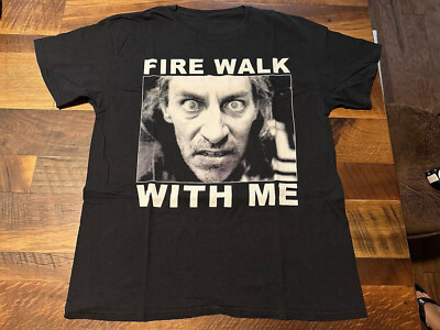 Fire Walk With Me Movie Black T-Shirt Cotton Unisex Tee