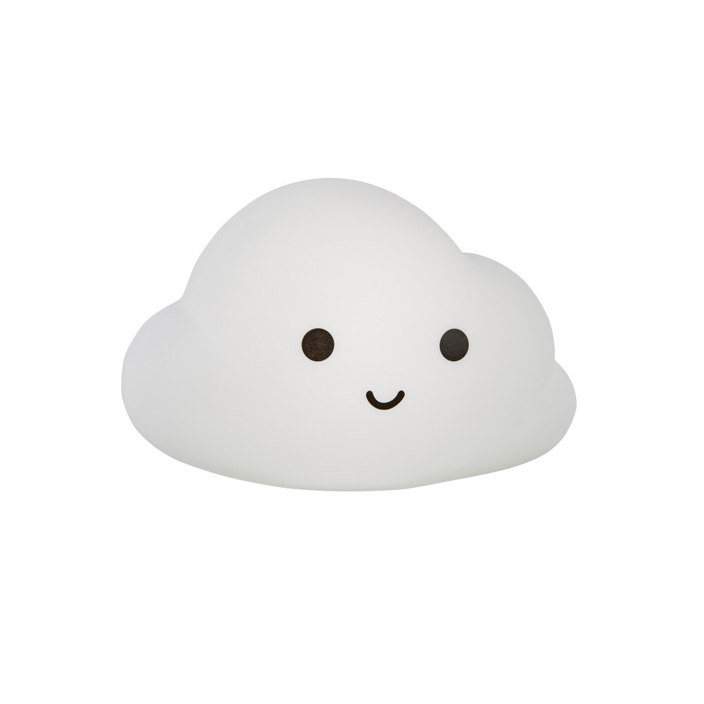 Litecraft Glow Cloud Wall Light Child's Colour Changing LED Night Light - White