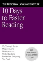 10 Days to Faster Reading by The Princeton Language Institute: Used