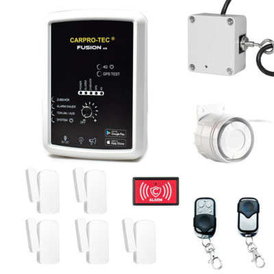 Wohnmobil & Caravan Alarmanlage mit GPS Tracker CarPro-Tec Fusion 4G