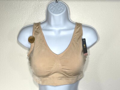 NWT Wacoal Women's 40 B-Smooth Wireless Bra with Removable