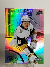 2022-23 Upper Deck Trilogy Kaedan Korczak RC /699 Vegas Golden Knights #177