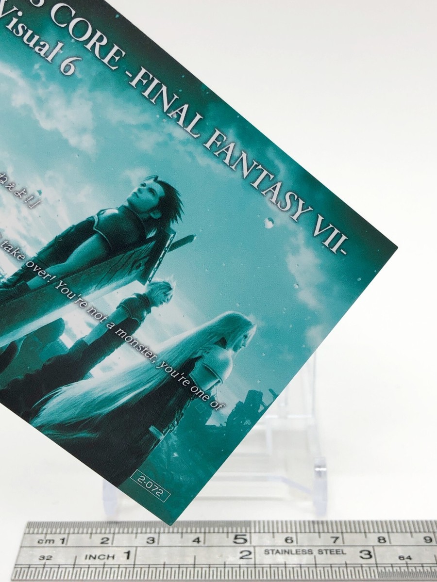 Final Fantasy VII Remake Characer Design Card TCG Japanese Square