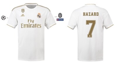 Trikot Adidas Real Madrid 2019-2020 Home UCL - Hazard 7 [128-XXL] Champions