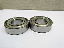  Lot of 2 6004-ZZ 20 mm X 42 mm X 12 mm Metal Shielded Bearings