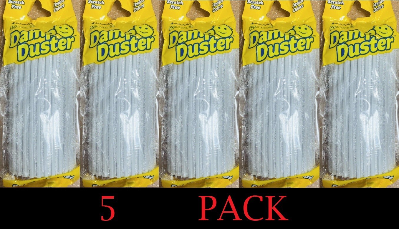 5x Scrub Daddy Hum Duster Esponja Mágica para Persianas de Madera Venecianas Ventilaciones 5 PK