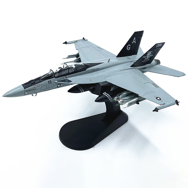 1:72 Scale US F/A-18F Super Hornet Aircraft Diecast Metal
