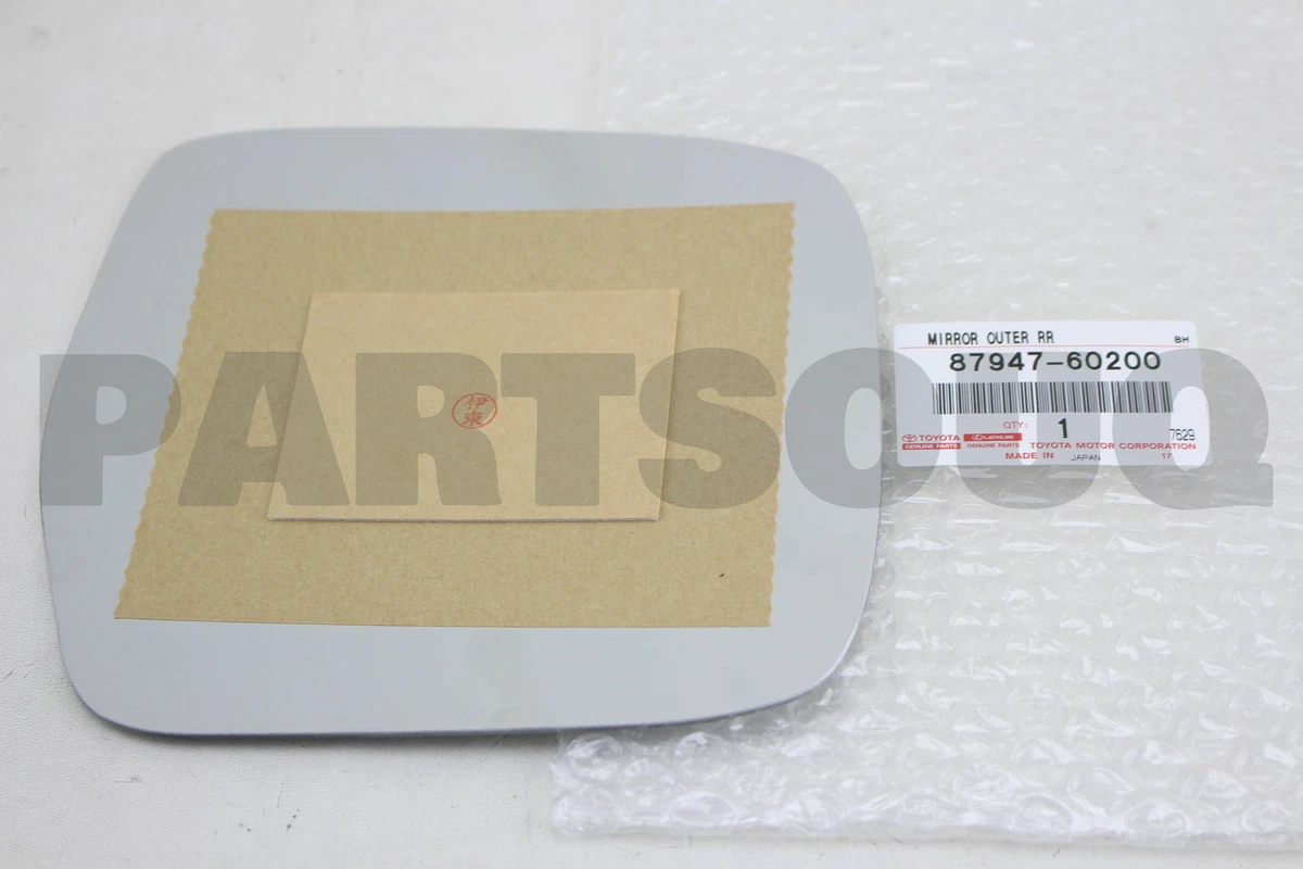 8794760200 Genuine Toyota MIRROR, OUTER REAR VIEW, LH 87947-60200  