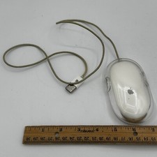 Apple Mouse M5769 USB Optical Mac White/Clear wired
