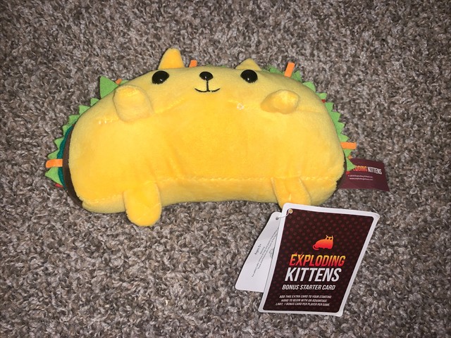 exploding kittens collectible plush