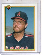 1990 Bowman - #285 Bert Blyleven Los Angeles Angels baseball card 