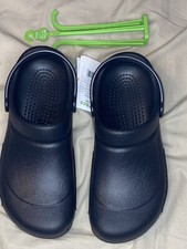 Crocs Bistro Slip Resistant Black Men  s Sz 9 Womens 11