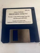 Presumed Guilty Cosmi 1993 PC - 3.5" Disk