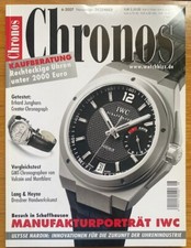 Chronos Uhrenmagazin Heft 6  November/Dezembe...