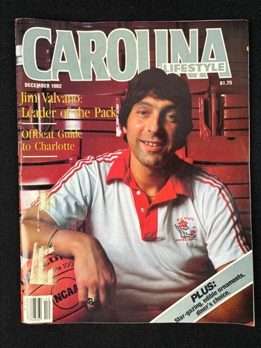 Carolina Lifestyle Magazine Jim Vavano NC State Wolfpack Championship Year RARE