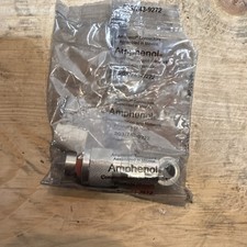 Amphenol PL-259 Male to Coaxial Connector 1:1 Lot of 5 Silver Finish