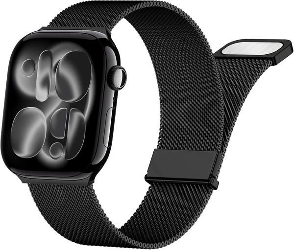 Armband Edelstahl Milanaise Kompatibel Mit Apple Watch 38-49Mm Damen Herren-image