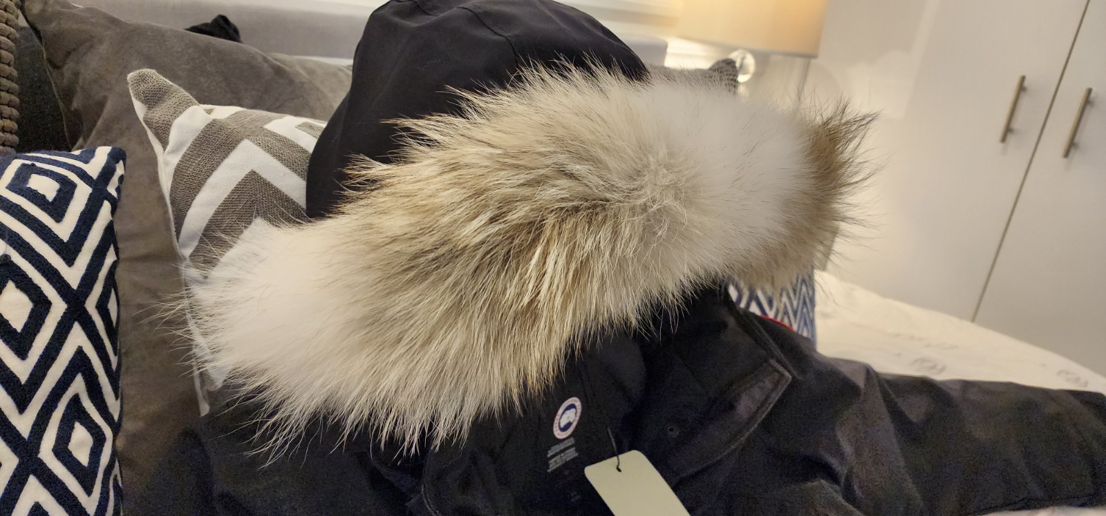 2022 Grey Label Canada Goose Trillium Small Parka with Fur image 8
