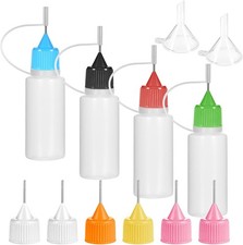 4 St&uuml;ck 15ml Pr&auml;Zisionsspitzen-Applikator, Mit 2 Einf&uuml;lltrichtern, Farbiger