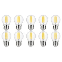 SPL E27 Led-Lampe Kugel 4W 270Lm 2500K Extra Warmweiß 10 StüCk Dimmbar