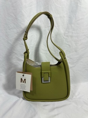 Mystique Handbag Women Moss Olive Green Shoulder/ Handle NWT