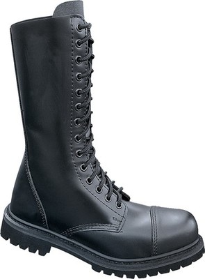 Phantom 14 Eyelet Boots, Colour Black, Size 6