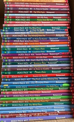 Pony Pals Jeanne Betancourt Scholastic Chapter Books Paperback Pick Choose Own