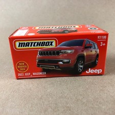 2024 Matchbox Power Grabs 2022 Jeep Wagoneer Red 97/100 1:64 Diecast Car