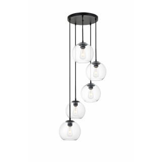 Elegant Lighting LD2226BK - Pendants Indoor Lighting