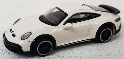 Minichamps NEW HO 1/87 Scale 2022 Porsche 911 DAKAR (992) in White Finish