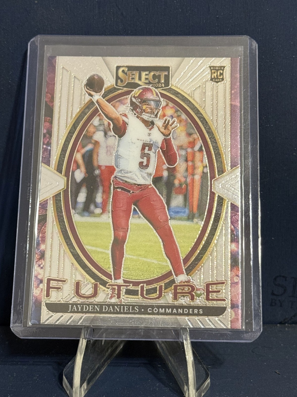 2024 Panini Select - Select Future Jayden Daniels #4 (RC) Washington Commanders